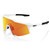 100% SPEEDCRAFT Sport Performance Sunglasses Soft Tact Off White - HiPER Red Multilayer Mirror Lens