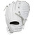 Easton Professional Collection Fastpitch Softball Glove Right Hand Throw  12.5 Basket Web White Grey