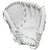 Easton Professional Collection Fastpitch Softball Glove Right Hand Throw  12.5 Basket Web White Grey