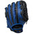 Gloveworks 13.5 Inch Blue Black Outfield Baseball Glove Right Hand Throw
