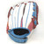 Gloveworks Red White 12 Inch Trap Web Baseball Glove Right Hand Throw