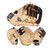 Rawlings Heart of the Hide First Base Mitt 13 Inch DCT Pattern Single-Post Double-Bar Web Camel Black Right Hand Throw