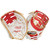 Rawlings Liberty Advanced 2025 Color Sync 4.0 Fast Pitch Softball First Base Mitt 13 White Scarlett Gold