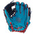 Rawlings Heart of Hide ColorSync 9 Baseball Glove 11.5 Inch Infield I Web TEAL NAVY RED Right Hand Throw