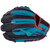 Rawlings Heart of Hide ColorSync 9 Baseball Glove 11.5 Inch Infield I Web TEAL NAVY RED Right Hand Throw