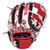 Rawlings Heart of Hide ColorSync 9 Baseball Glove 11.5 Inch Infield I Web BLACK SCARLET CHIPS Right Hand Throw