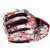 Rawlings Heart of Hide ColorSync 9 Baseball Glove 11.5 Inch Infield I Web BLACK SCARLET CHIPS Right Hand Throw