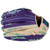 Rawlings Heart Outfield Hide ColorSync 9 Baseball Glove 12.75 Inch Outfield H Web CAMEL PURPLE MINT Right Hand Throw