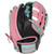 Rawlings Heart Outfield Hide ColorSync 9 Baseball Glove 12.25 Inch Infield Outfield H Web BLACK PINK MINT Right Hand Throw