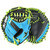 All-Star S7-ELITE Pro Travel Fit 33 Catchers Mitt Skyblue Black Yellow Right Hand Throw