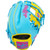 Rawlings Heart of The Hide Spring Break 11.5 Baseball Glove Blue Yellow Right Hand Throw