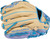 Rawlings Heart of The Hide 11.5 Inch Baseball Glove Camel Periwinkle PROR204U-2CPE Right Hand Throw