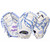 Rawlings Liberty Advanced 13-Inch Fastpitch Softball First Base Glove Right Hand Throw RLADCTSB-10WPPE White Periwinkle