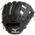 Mizuno GGE60VBK Global Elite VOP Baseball Fielder's Mitt (Black 11.50 Inch) (Right Handed Throw)