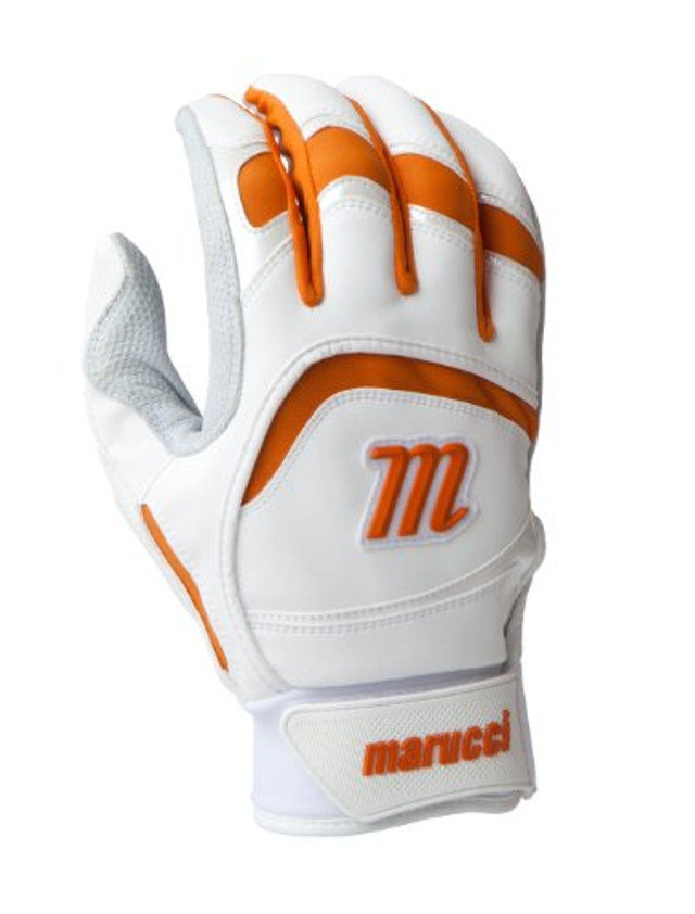 Marucci 2014 Adult Batting Gloves (White, XXL)