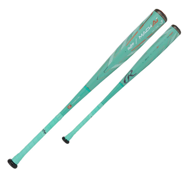 Rawlings MACH AI 3 2 5/8 Barrel BBCOR Baseball Bat 33 inch 30 oz