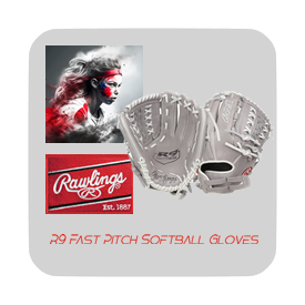 R9 Softball base mitts