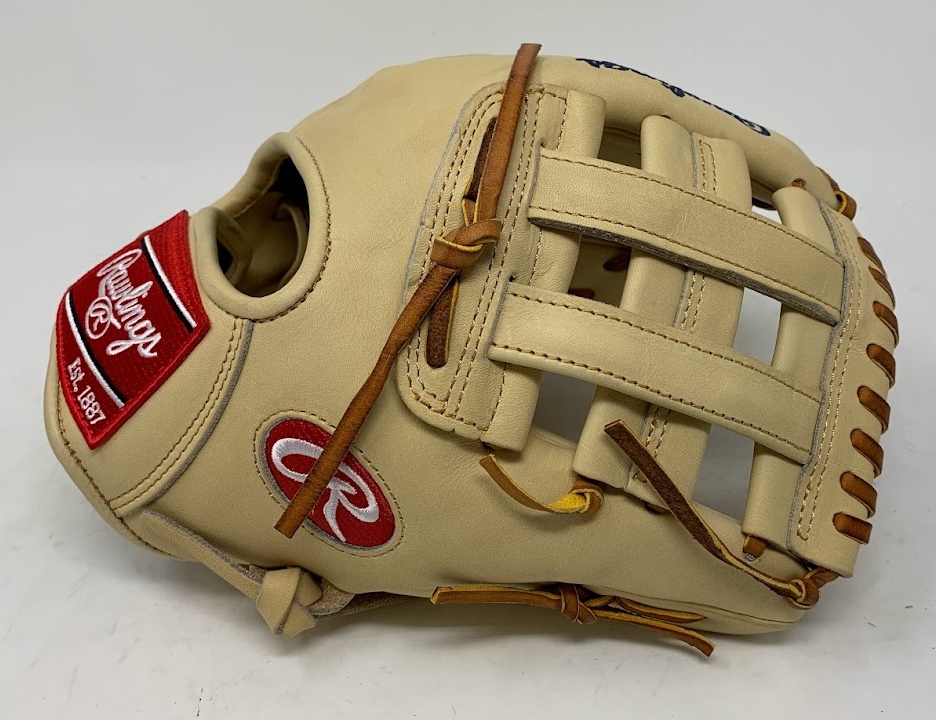 rawlings heart of the hide camel tan 11.75 h web baseball glove