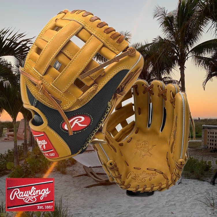 rawlings pro mesh and tan heart of the hide