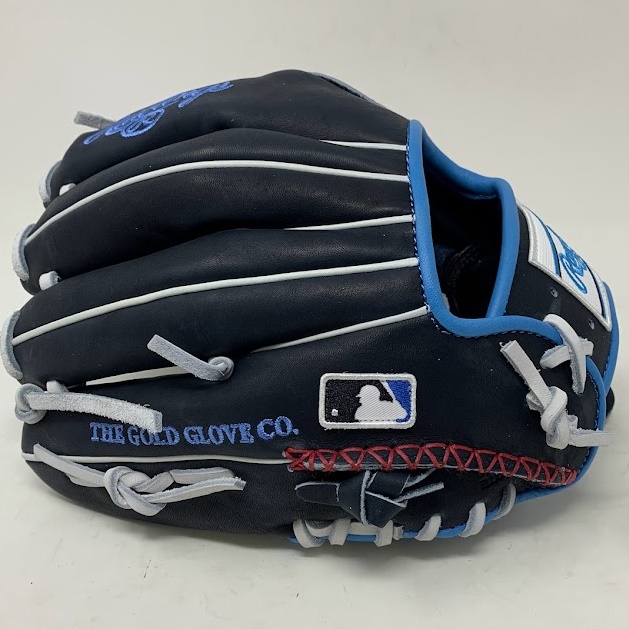 rawlings-np4-navy-grey-lace-v-web-baseball-glove-hand-sewn-welt