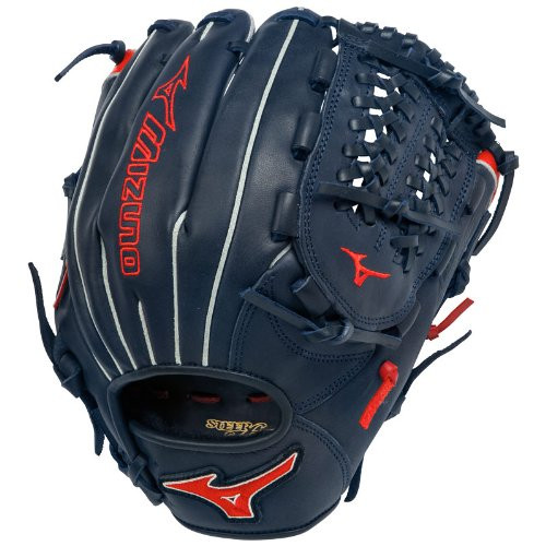 Mizuno GMVP1177PSE2 Baseball Glove MVP Prime 11.75 inch (Navy/Red