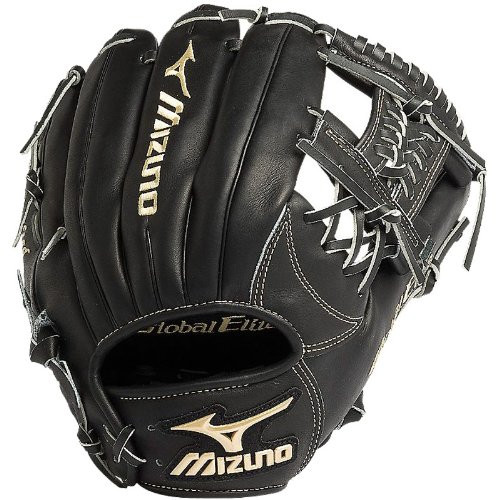 Mizuno GGE50VBK Global Elite VOP Baseball Fielder's Mitt (Black