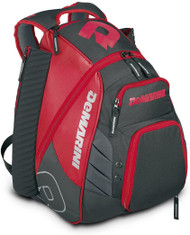 DeMarini Voodoo Rebirth Baseball Backpack-Scarlet