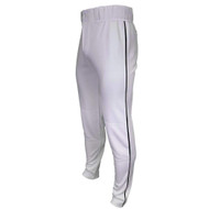 Marucci Tapered Double-Knit Piped Pant White Black White Black Youth Extra Large MAPTTDKPIP