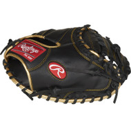 Rawlings R9 Series Baseball Catchers Mitt 1 Piece Solid Web 32.5 inch Right Hand Throw