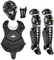 All-Star League Series Age 9 to 12 Catchers Set Black