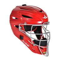 All-Star MVP2500SC S7 Catching Helmet Scarlet