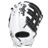 Rawlings Heart of the Hide Softball Glove 12.75 White Black Right Hand Throw