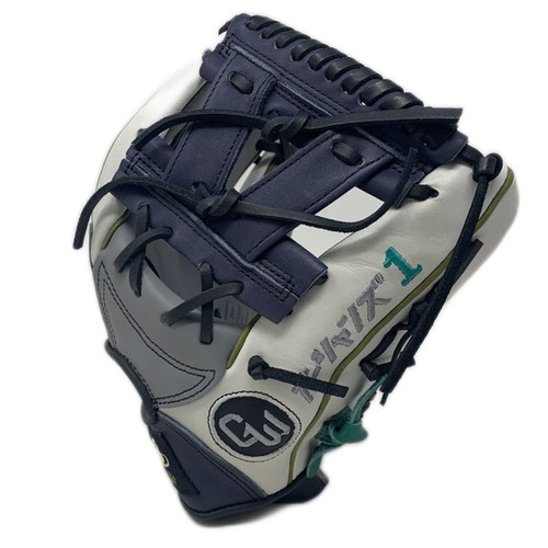 Gloveworks 11.25 Inch Infield Baseball Glove V Web Gray Right Hand