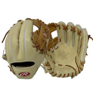 Rawlings Heart of the Hide PRO200 I Web Oval R Camel Tan Web Baseball Glove Right Hand Throw