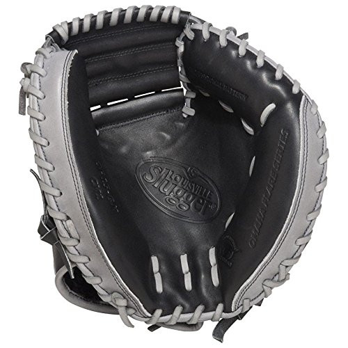 Louisville Slugger Omahaキャッチャーミット 大人用 Louisville Slugger Omaha Flare Black Catchers Mitt 33.5 (Right