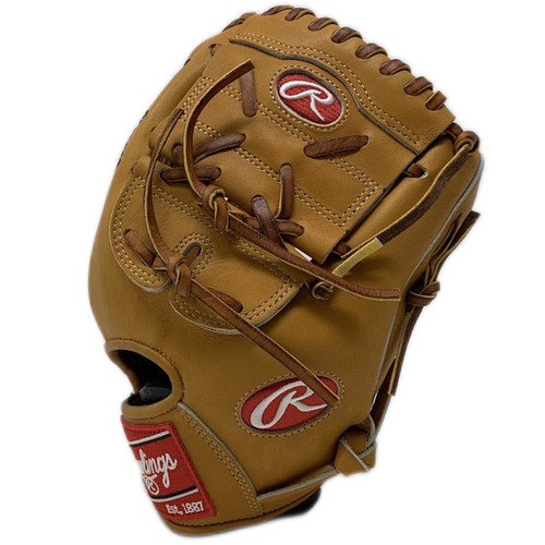 Rawlings Heart of the Hide 205 Baseball Glove 11.75 Tan Two Piece