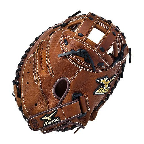 Mizuno GXS57 MVP Fast Pitch Catcher's Mitt (Copper, 34.00-Inch