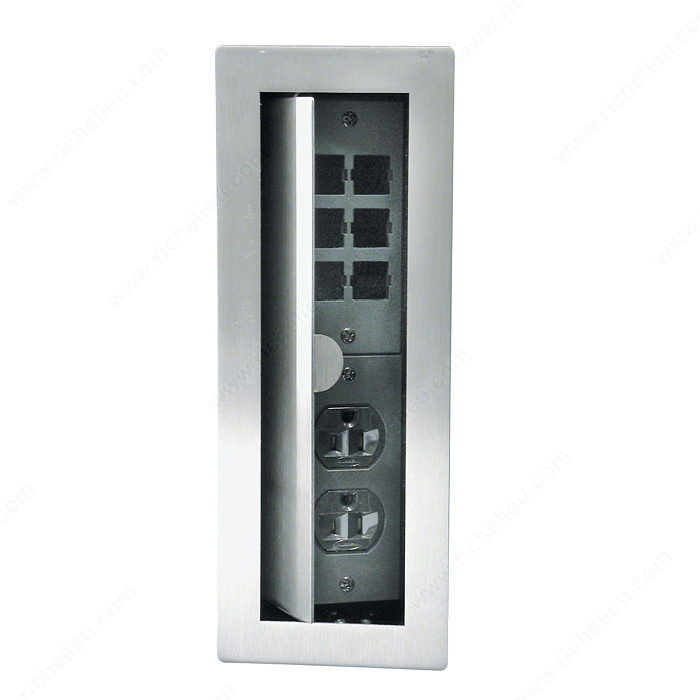 Metal Power and Data Boxes, Finish Stainless Steel, Features ...