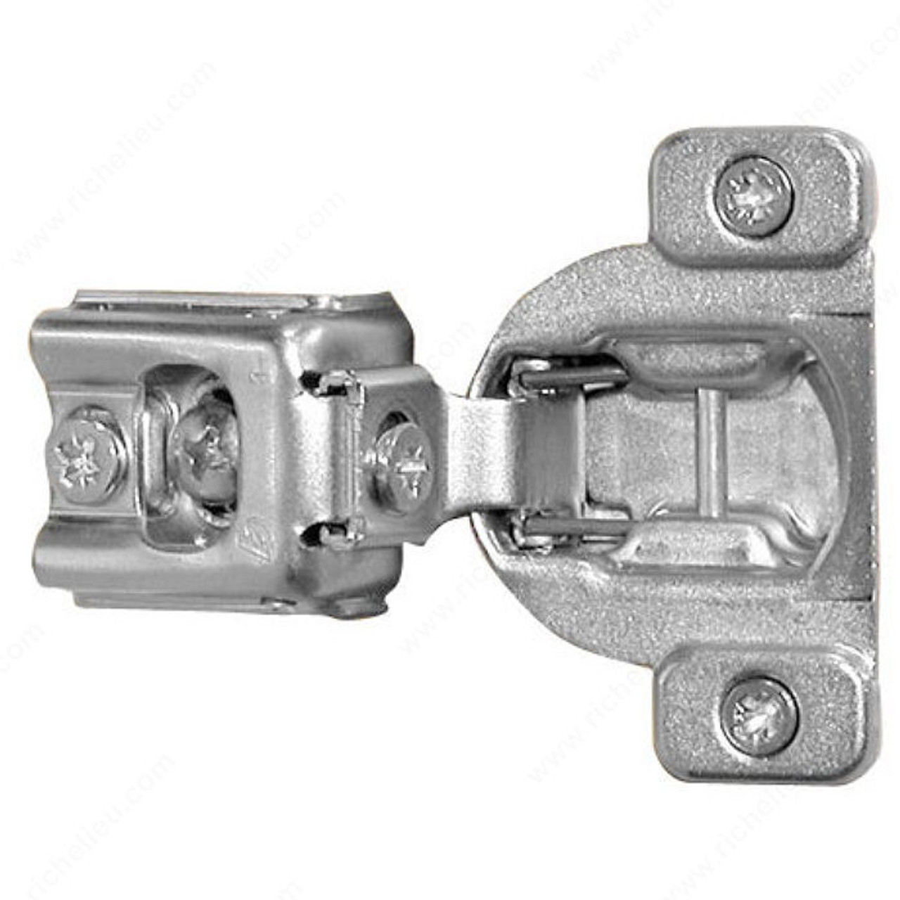 One-Piece Compact 38C Hinge - 107G, Fixing Type Screw-On, Overlay 1 1/4 in  PRO-PACK 10