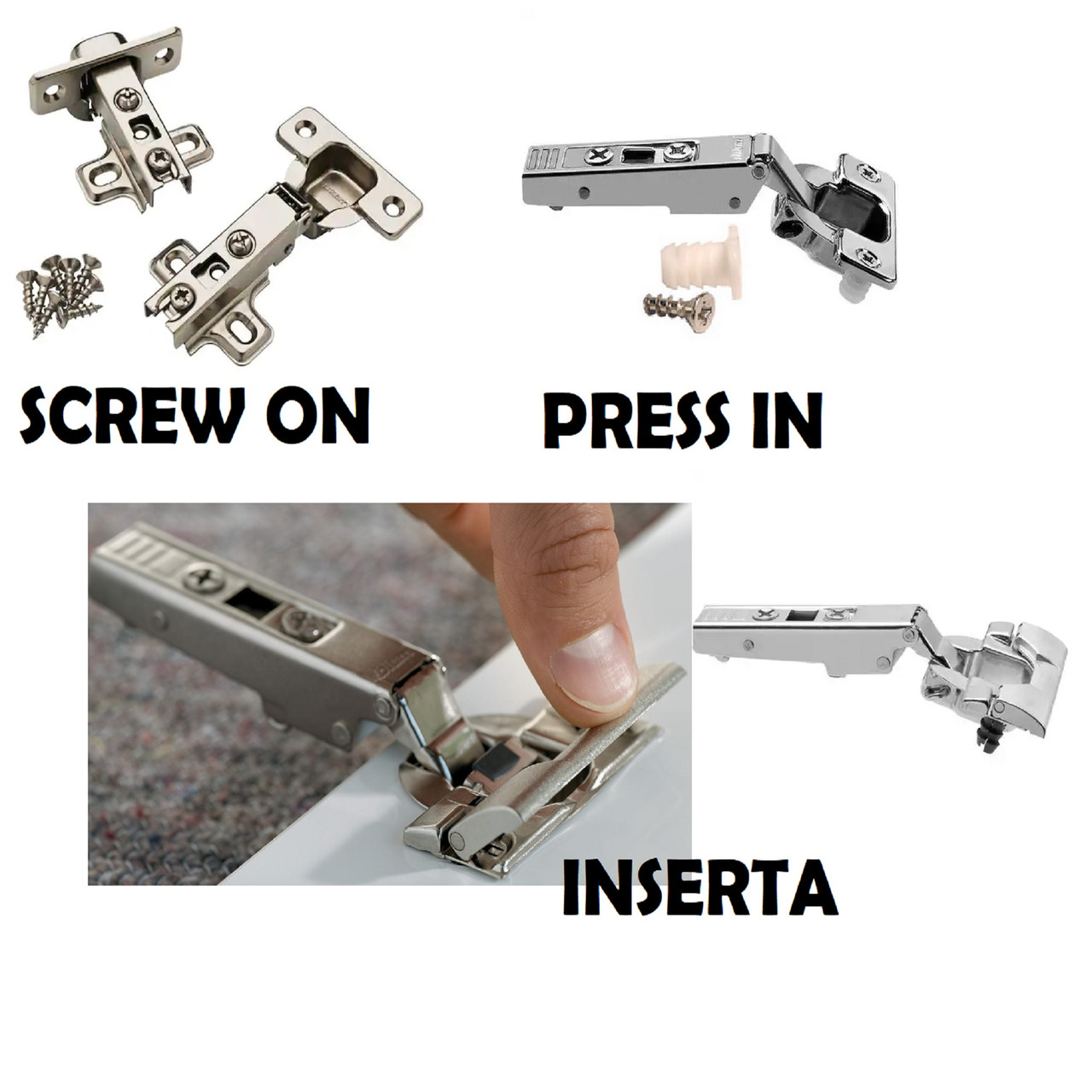 How To Install Blum CLIP Top BLUMOTION SoftClose, 110