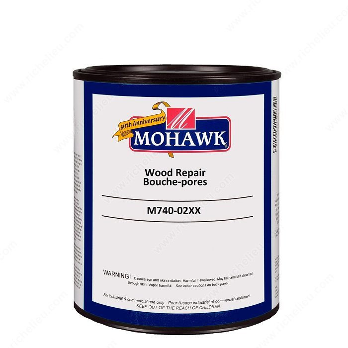 Synthetic Wood Filler & Solvent, Volume 16 oz, Finish Oak HANDYCT