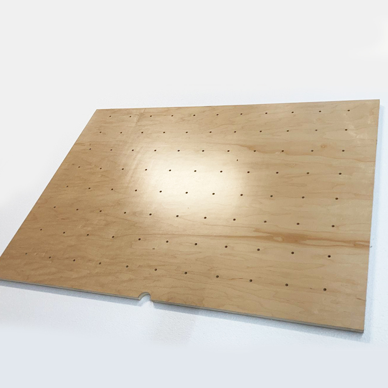 Peg Board en bois MDF perforé 40 x 60 x 2,5 cm