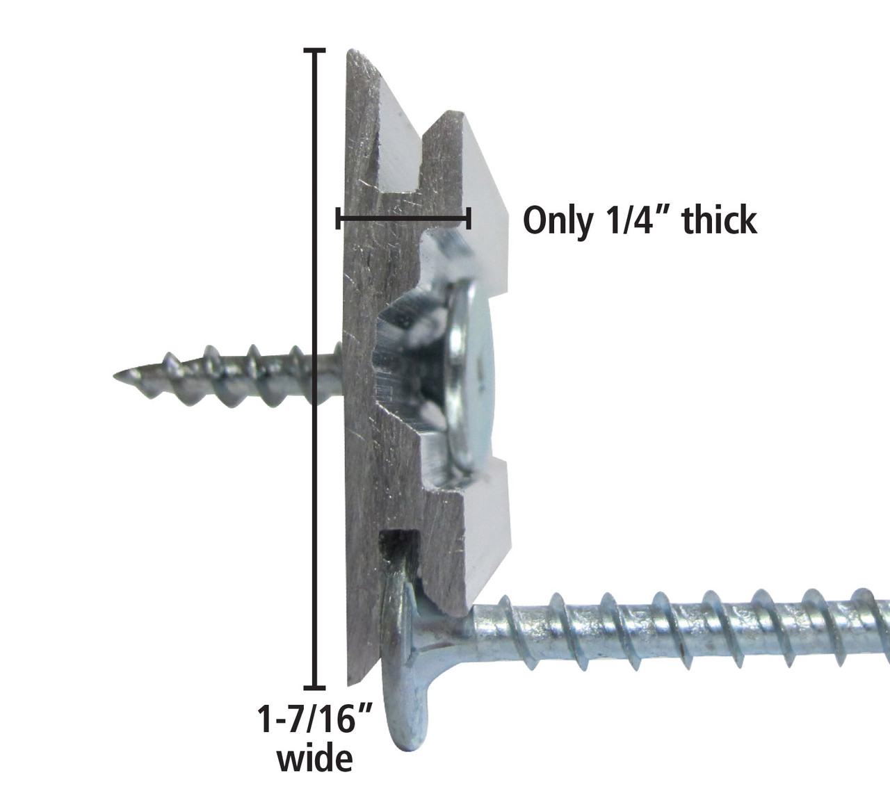 Set 4 Ganci French Cleat Per Quadri – Sistema Di Sospensione A Z In Alluminio Con Viti E Livelle – Porta Cornici Pesanti