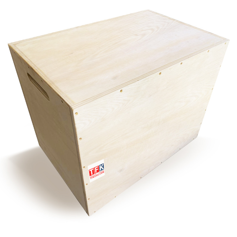 Wood Plywood Box, Fitness Wood Plyometric Jump Box, Wood Plyo Box for ...