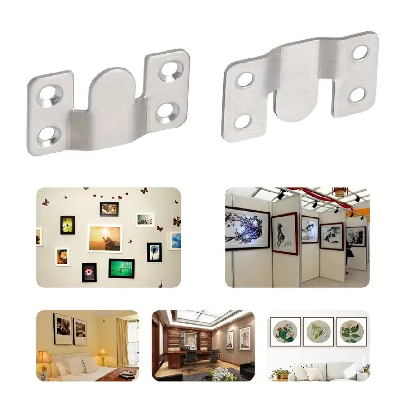 Z Clips,Complete Set, Metal French Cleat Hanger System