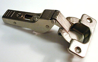 Blum 120G SelfClosing Hinges, 71T5650 Screw On Half Crank Nickel HANDYCT