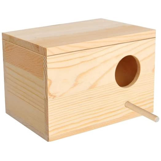 Budgie Bird and Love Bird breeding nest Wooden Box KIT