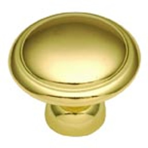 KNOB, 1-3/8"BRIGHT BRASS KNOB, 1-3/8"BRIGHT BRASS
