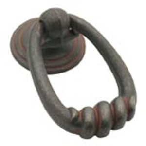 RING PULL, RUSTIC IRON RING PULL, RUSTIC IRON