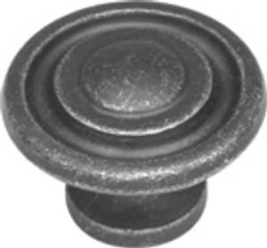 KNOB, VIBRA PEWTER KNOB, VIBRA PEWTER